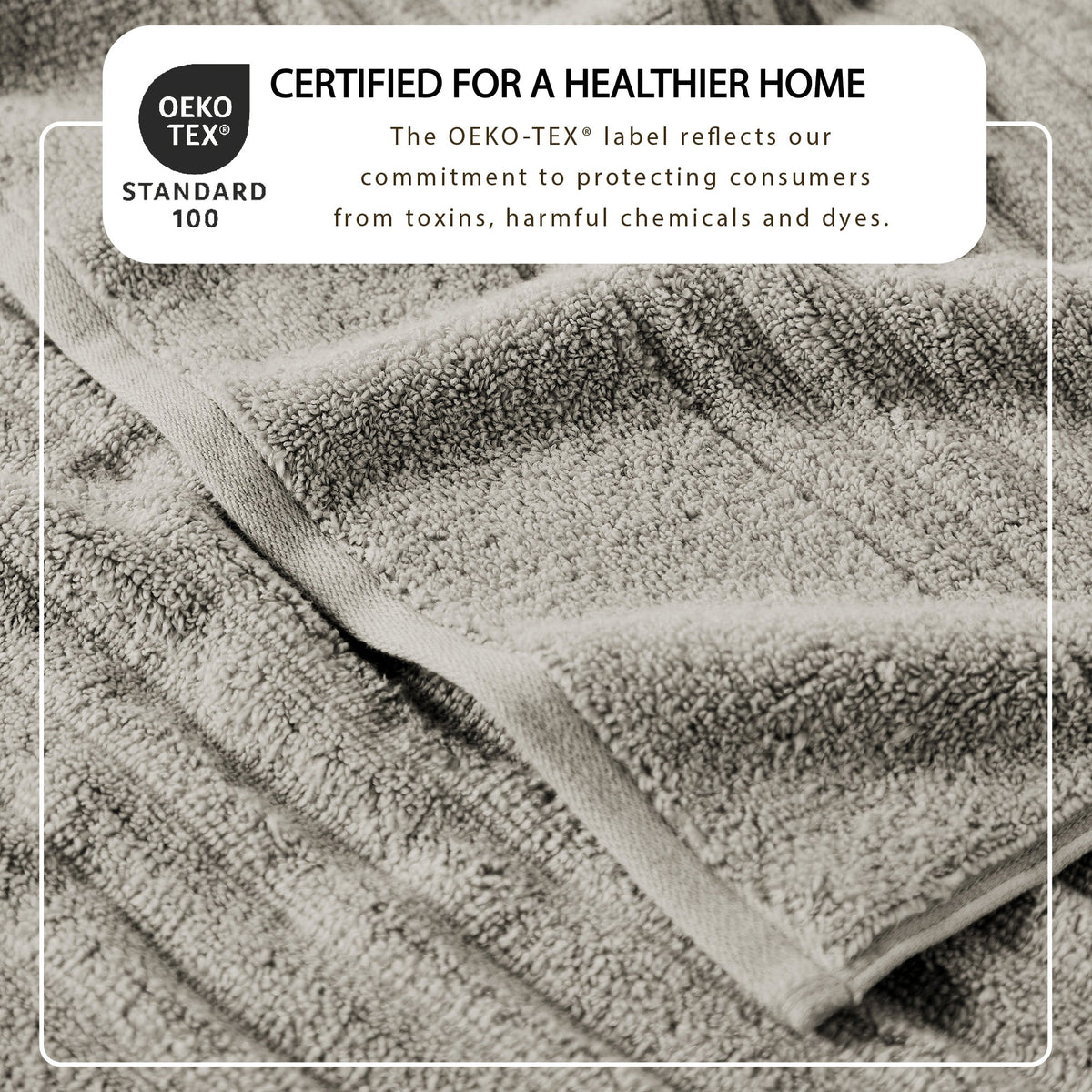 Luxury Combed Cotton Bath Towel Set - Karina Collection
